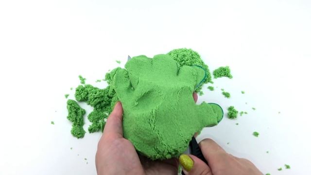 Кинетический песок Ноги Руки Цвета Kinetic Sand Foot Hand Color