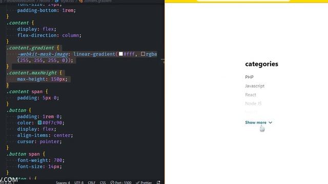Create a Show More, Show Less button with JavaScript смотреть онлайн