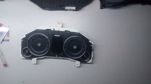 Разборка щитка приборов (панели приборов) INFINITI EX35 замена светодиода.