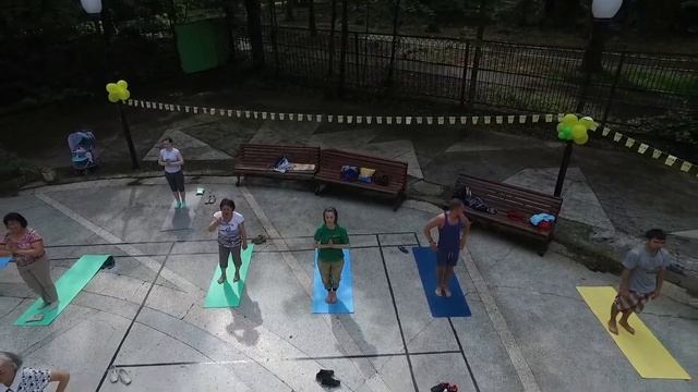 Йога марафон в Обнинском парке смотреть онлайн