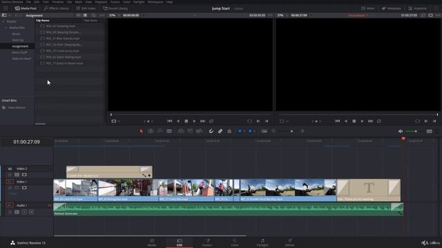 Davinci Resolve 16 and 17 Tutorial 42 How to create Smart Bins and Timelines смотреть онлайн