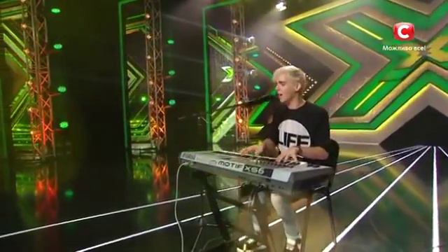 Бочаров Костя круто спел «Без бою» Океан Ельзи Х фактор смотреть онлайн