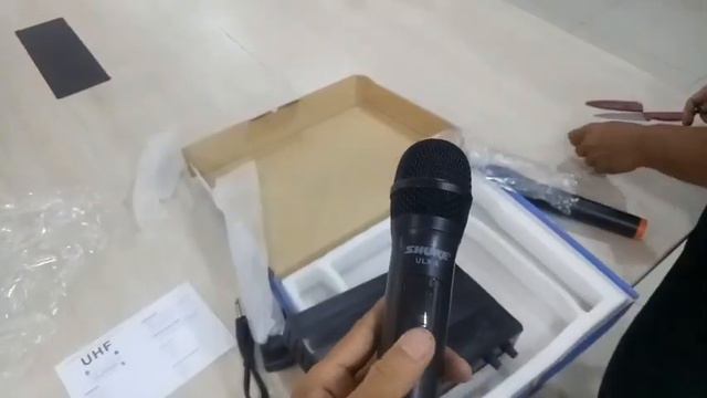 Test Microphone Wireless Merk SHURE ULX-8 смотреть онлайн