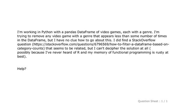 Pandas : How do I filter a pandas DataFrame based on value counts? смотреть онлайн