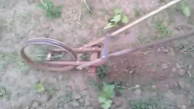 самодельный ручной культиватор крупным планом смотреть онлайн