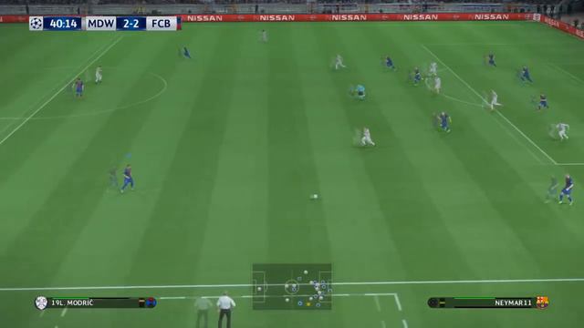 PES 2017 UEFA CHAMPIONS LEAGUE FINAL - Barcelona vs Real Madrid (Nivel Leyenda) смотреть онлайн