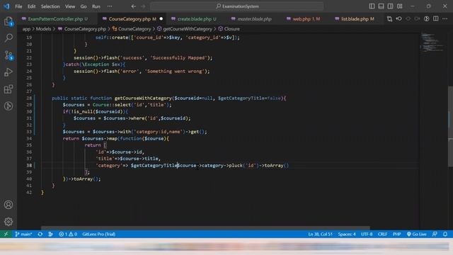Part- 8 Create Exam Pattern | Advanced Online Examination System in Laravel #php#laravel смотреть онлайн