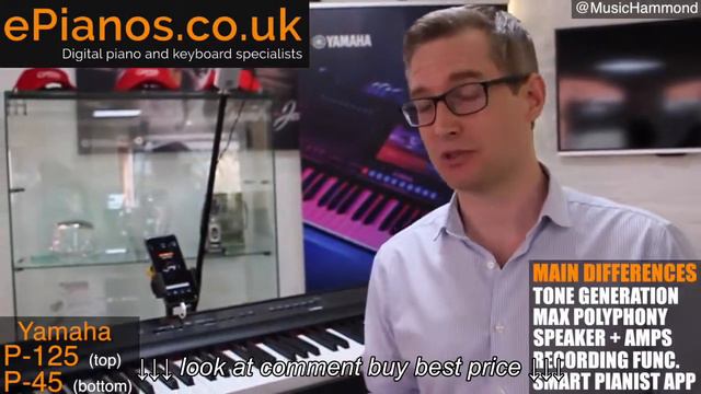 Yamaha P45 Vs P125 Comparison Review   What Piano Should I Buy