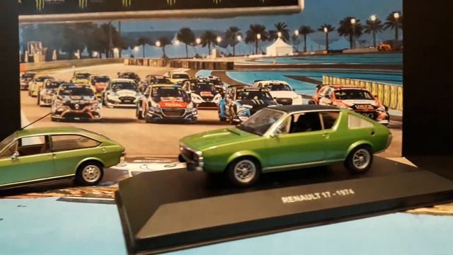 1:43 Collection Car Renault 15TL & 17TL 1971 1979 смотреть онлайн