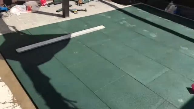 Укладка резиновой плитки на бетон смотреть онлайн