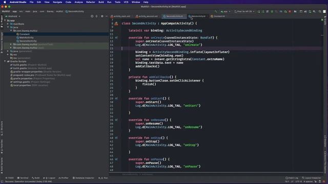 0058 Activity Lifecycle смотреть онлайн