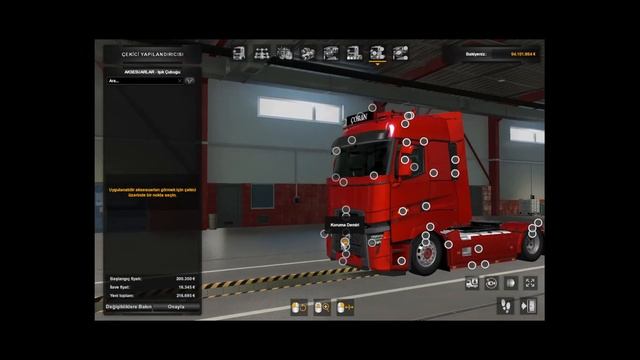 SAMSUNDAN YENİ RENAULT RANGE T ALDIM MODİFİYE ETTİM ETS 2 1.40 смотреть онлайн