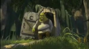 Шрек выходит из туалета