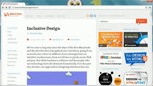 Smashing Magazine - Wallpapers смотреть онлайн
