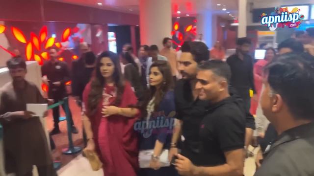 Hania Aamir, Humayun Saeed, Mehwish Hayat At Film London Nahi Jaunga Private Screening In Karachi