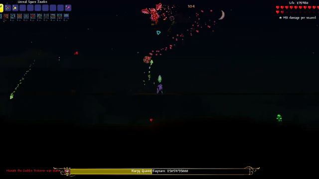Terraria Modded Thrower [SacredTools] Harpy Queen Raynare смотреть онлайн