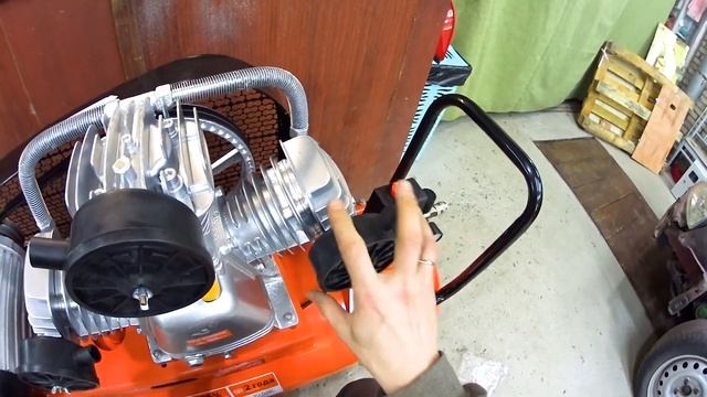 Реальная МОЩЬ!! Распаковка и ЗАПУСК КОМПРЕССОРА на 100 литров!