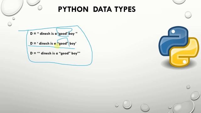 triple quotes in python (single, double triple in detail) | python Tutorials | TECHI DINESH смотреть онлайн