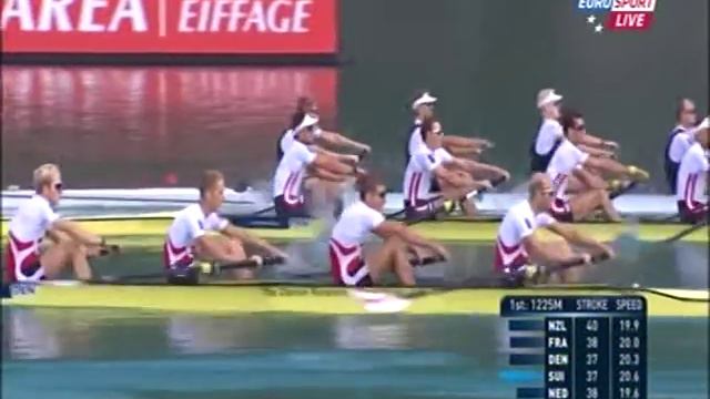 2015 Aiguebelette World Rowing Championships France Light Mens Four смотреть онлайн