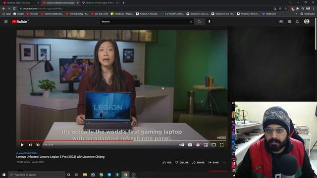 Lenovo Legion 5 Pro 2022 ft. Jasmine madam ?? смотреть онлайн