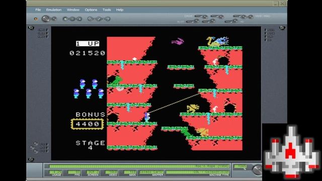 Roc 'n Rope - ColecoVision EMU - 36,320 Points