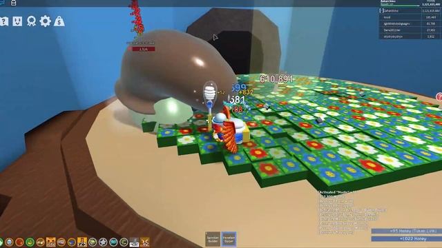 СИМУЛЯТОР ПЧЕЛОВОДА УБИЛ БОССА УЛИТКУ! СУПЕР ДРОП ROBLOX BEE SWARM SIMULATOR смотреть онлайн