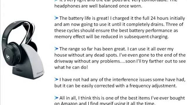 Sennheiser RS 120 Review - Wireless Headphones смотреть онлайн