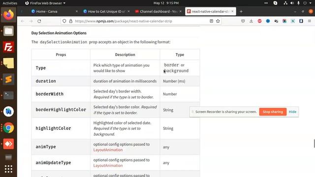 React Native Calender Strip | How to Add Scrollable Calender in React Native смотреть онлайн