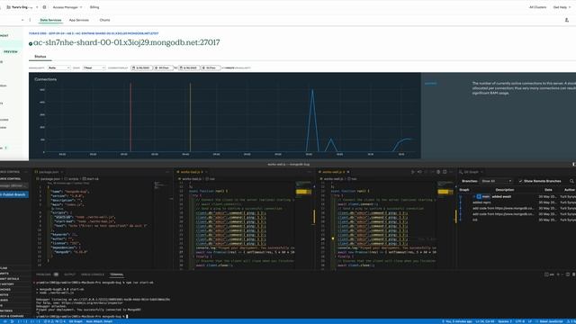 nodejs mongodb 4.16 many connections bug смотреть онлайн