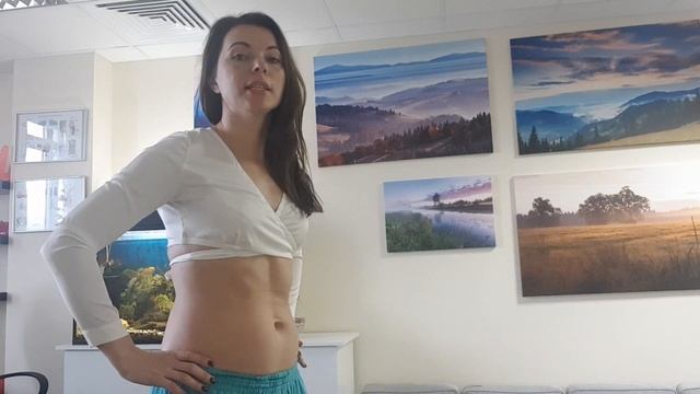 Как сделать волну животом? смотреть онлайн