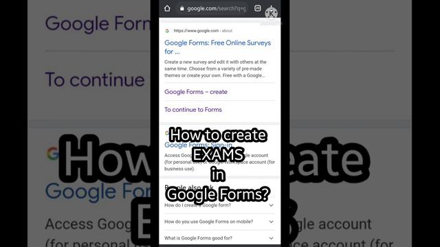 How to create Google Forms - for Survey & Exams? смотреть онлайн