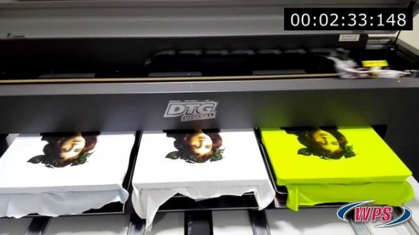 Цифровой принтер для печати по футболкам DTG M3 скорость печати 3 футболок