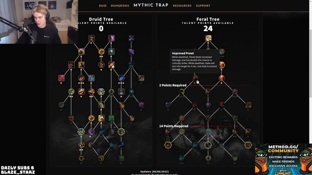 My 10.0 Dragonflight Feral Druid Build смотреть онлайн