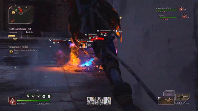 3 Pyromancers vs 5 Bosses in Drought Palace expedition ct14 OUTRIDERS смотреть онлайн