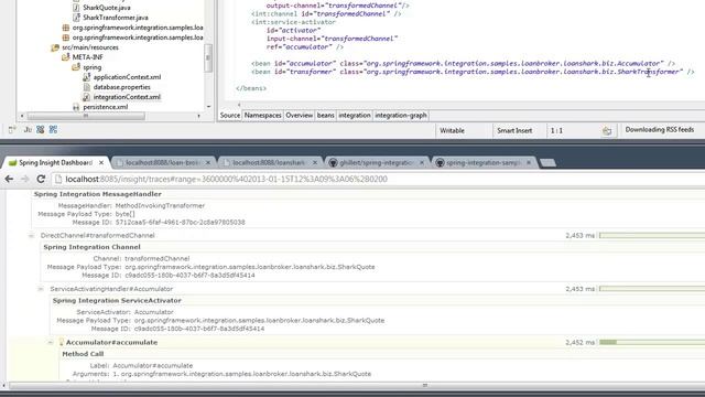 Demo: Spring Insight plugins for Spring Integration and RabbitMQ смотреть онлайн