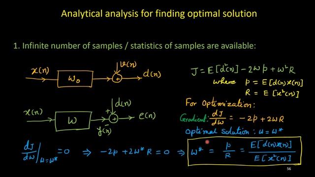 Gradient Descent Algorithm -for Finite Data Set | Machine Learning | Adaptive Filtering: Lecture 1 смотреть онлайн