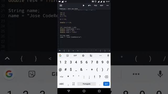 JAVA N-IDE:#2 Declarando Variáveis e tipos de dados. смотреть онлайн
