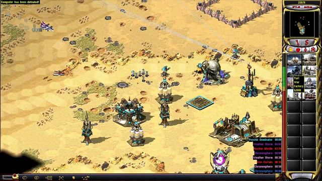 Red Alert 2 | CnCNet: Valley of the Exiles | 1 vs 7 Brutal AI + Superweapons смотреть онлайн