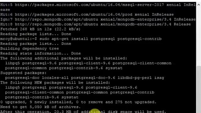Install Postgresql 9 6 on Ubuntu Linux смотреть онлайн