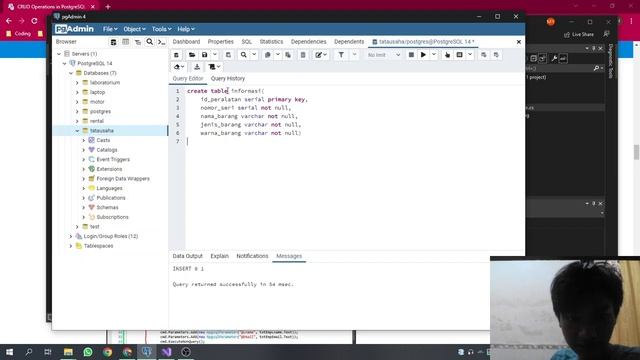 Membuat CRUD menggunakan visual studio & postgresql смотреть онлайн