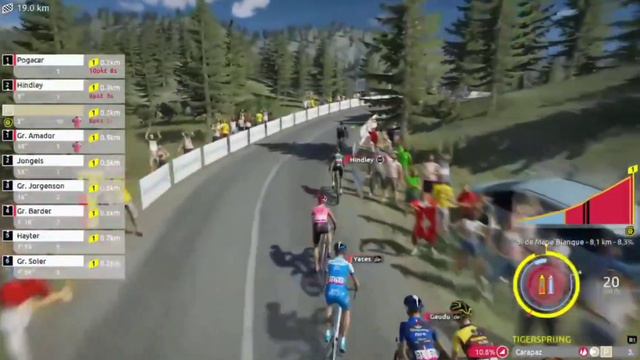 TDF Game 2023 || My Tour #1 || Reawakening of Cort's Mountain Jersey Dream! смотреть онлайн
