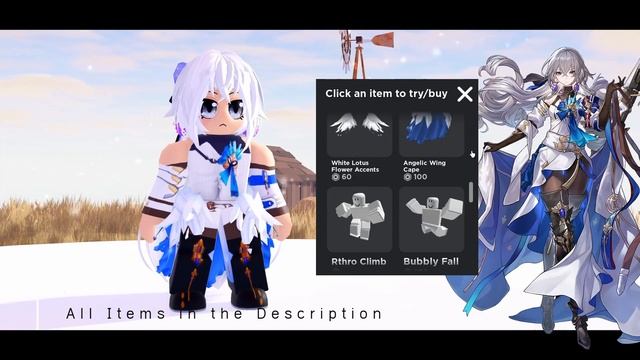 Roblox Bronya Honkai Star Rail Cosplay ✨ смотреть онлайн