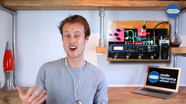 Tomlin Harmonica Rig Rundown (Lone Wolf and Boss Pedals) смотреть онлайн
