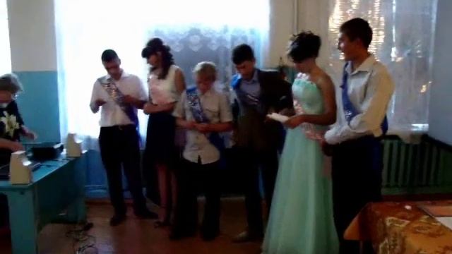 Выпускной в 9 классе Краснореченской школы 20 06 2014 смотреть онлайн