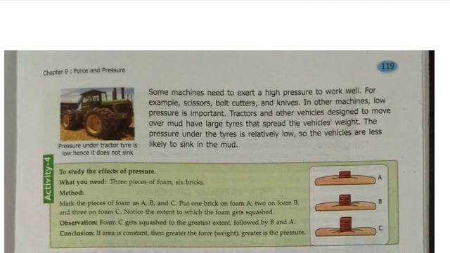 Class 8 Science Chapter 9 Force and Pressure ( part 2) смотреть онлайн