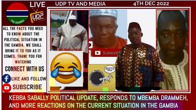 KEBBA SABALLY UPDATE, RESPONDS TO MBEMBA DRAMMEH, AND MORE REACTIONS ON THE CURRENT SITUATION смотреть онлайн