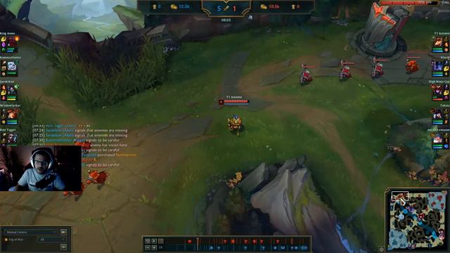 League of Legends AFK Troll - DODGE if you SEE HIM! T1 Autumn! смотреть онлайн