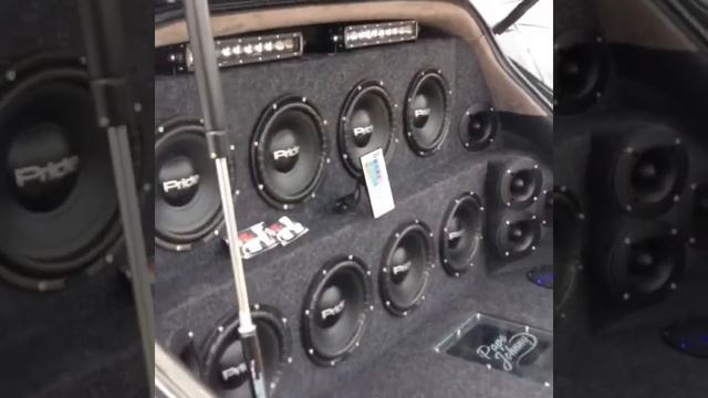 Громкий тыл. Pride car audio смотреть онлайн