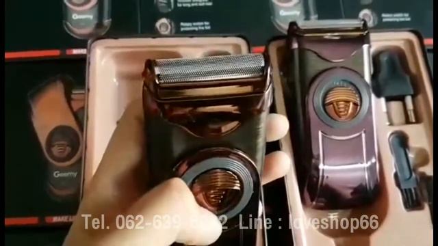 ที่โกนหนวด รุ่น GM 9001 สีน้ำตาล และสีม่วง เครื่องโกนหนวด เล็กกระทัดรัด พกพาสะดวก ราคาถูก смотреть онлайн