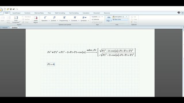 Suma de vectores método analítico con MathCad смотреть онлайн